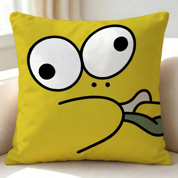 Cartoon Character-Themed Decorative Throw Pillow
