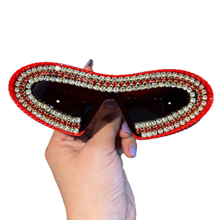 Ladies Glamorous Sunglasses with Sparkling Crystal Frame Stornfield 1780939152