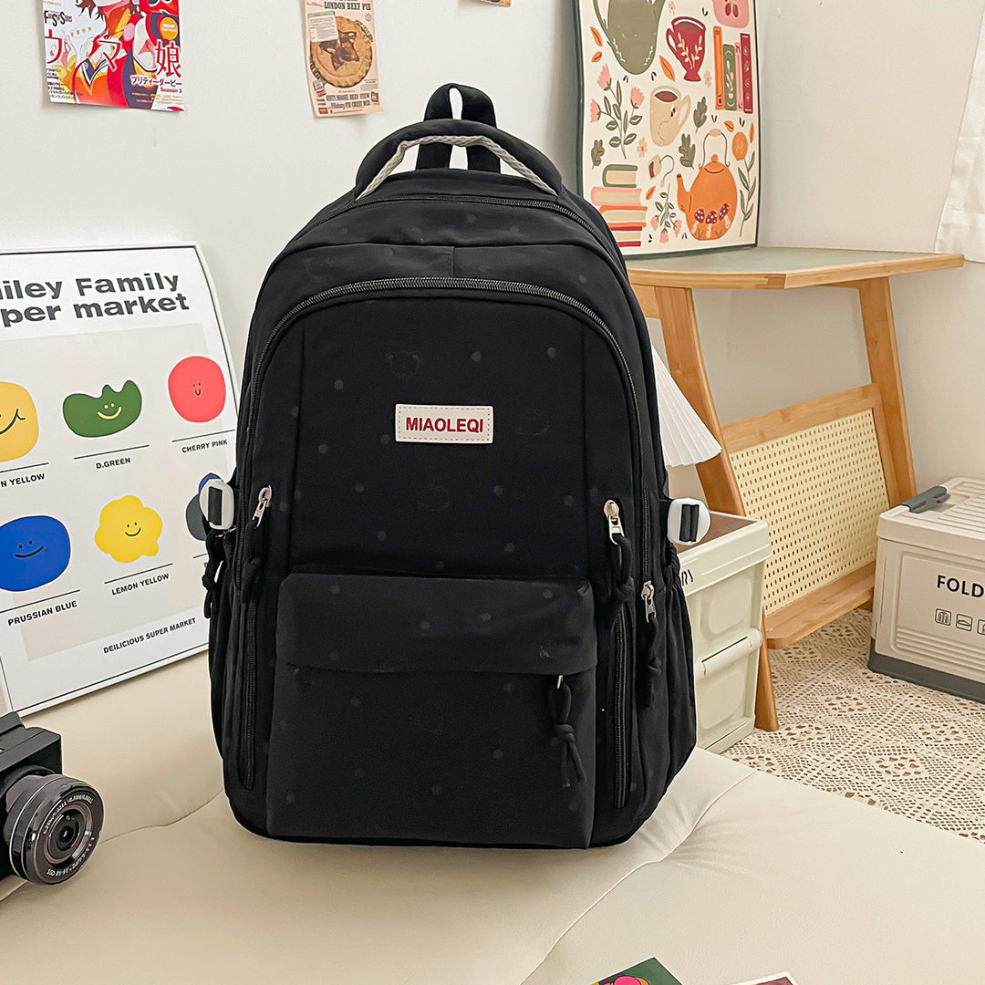 Playful Polka Dot Design Backpack Stornfield