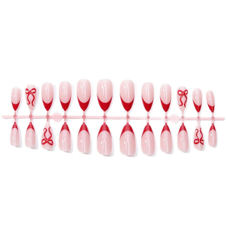 Nail art set with elegant design and glitter accents Stornfield