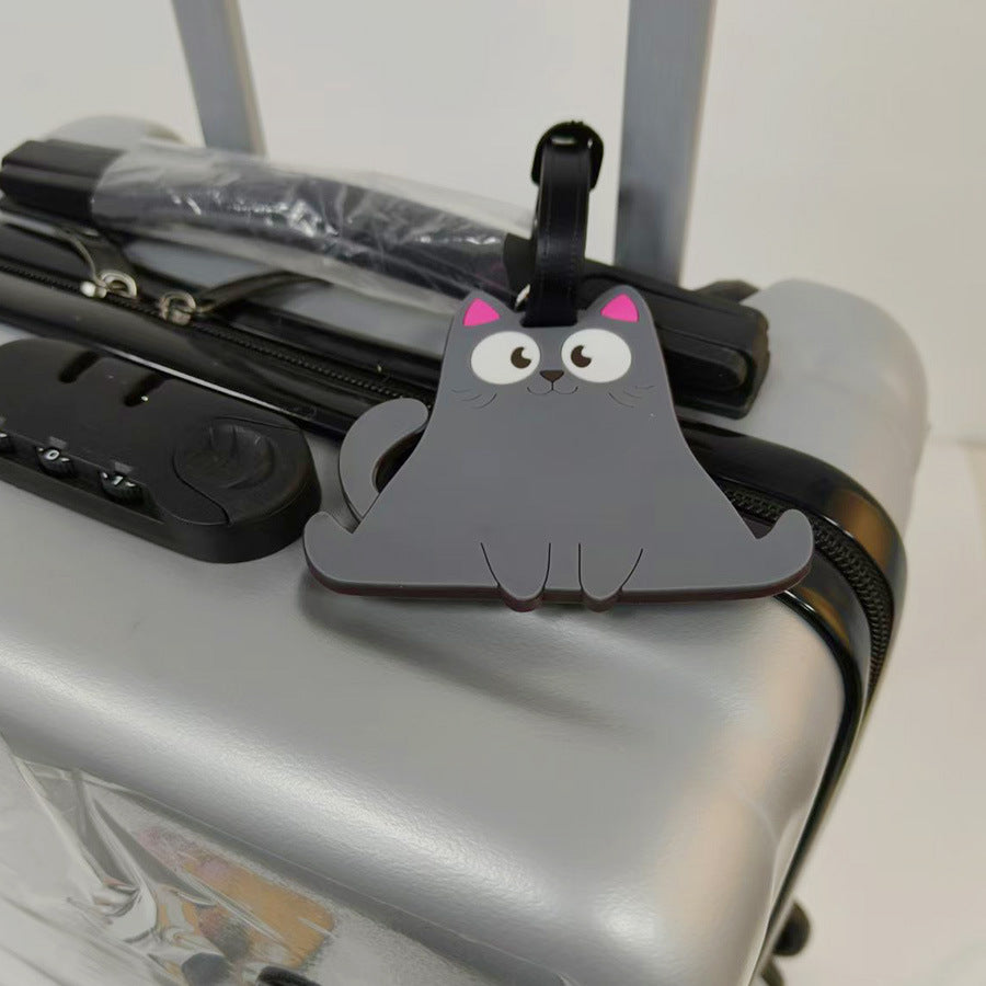 Playful Cat Luggage Tag Stornfield