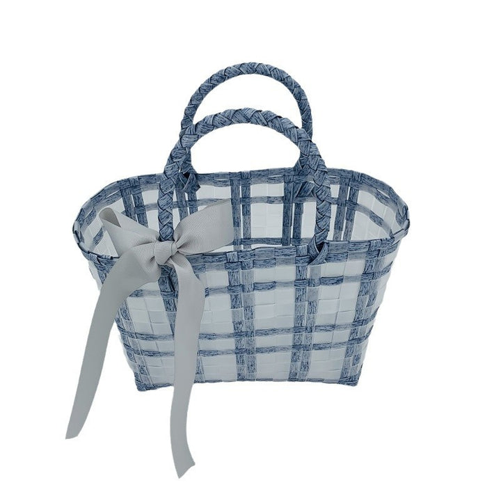 Decorative Basket Bag with Elegant Bow Stornfield