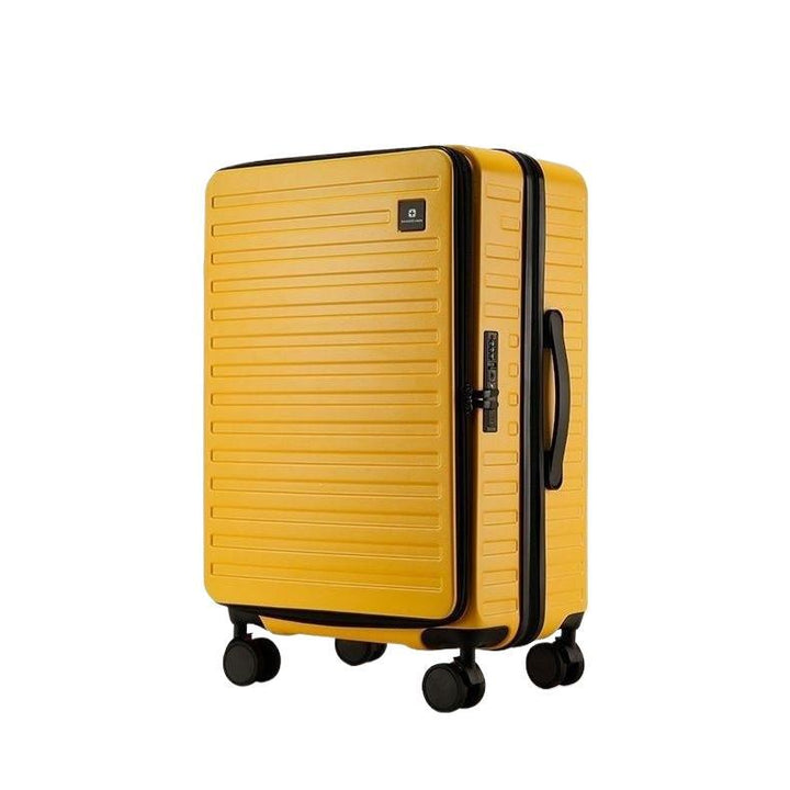 Hard Shell Trolley With Integrated Usb Charging Station And Expandable Storage Stornfield
