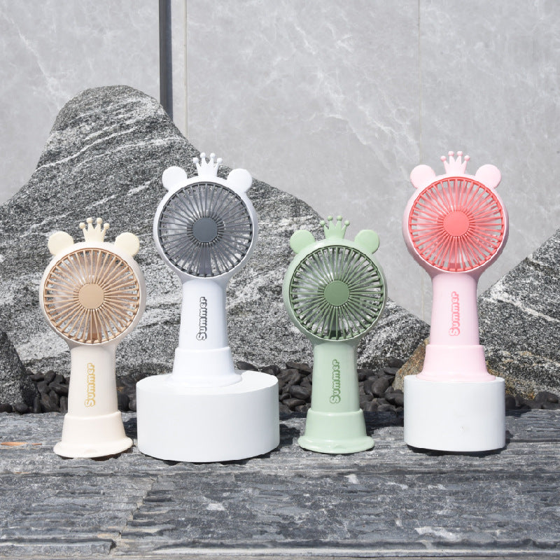 Women's Portable Mini Fan with Rechargeable Battery Stornfield
