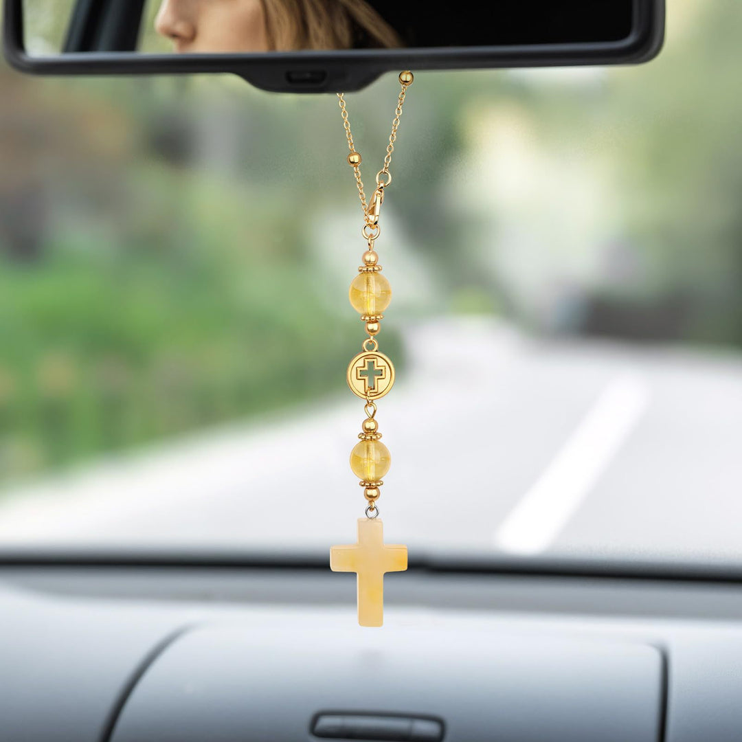 Decorative Cross Car Charm Stornfield