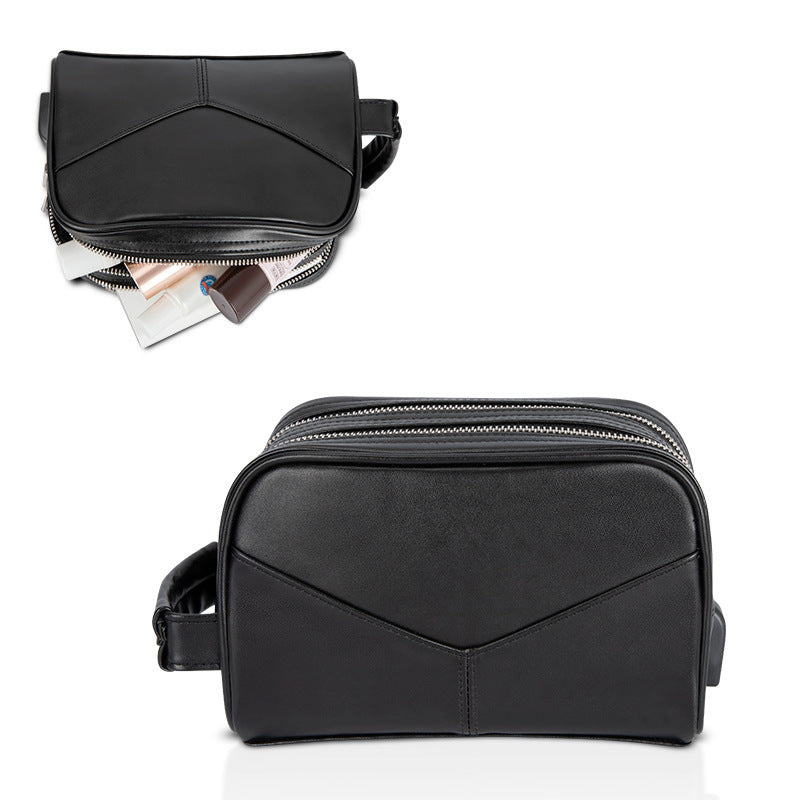 Premium Vegan Leather Toiletry Bag