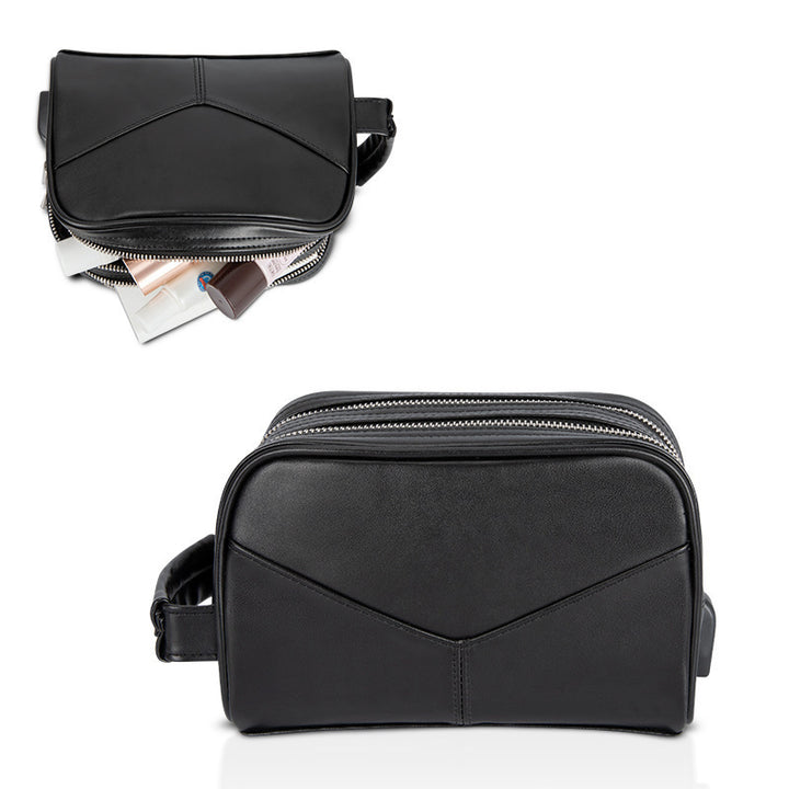 Premium Vegan Leather Toiletry Bag