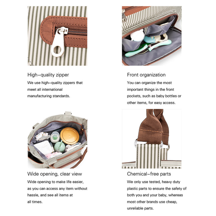 Stylish diaper bag set Stornfield