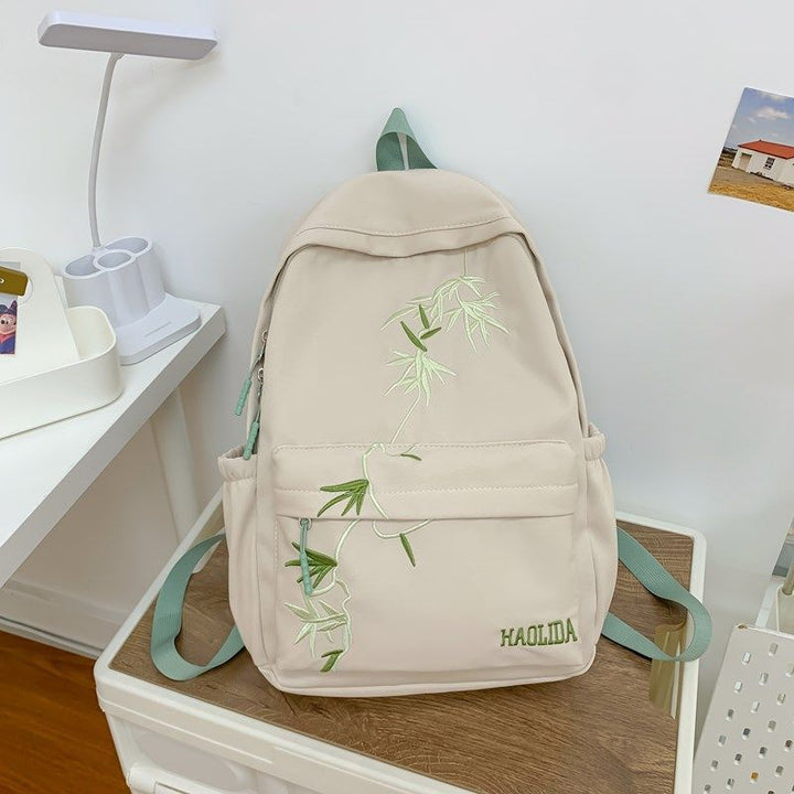 Stylish Embroidered Backpack