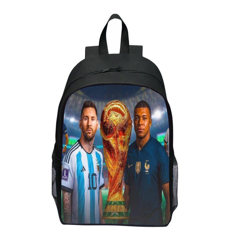 Sporty backpack with Wm trophy design Stornfield