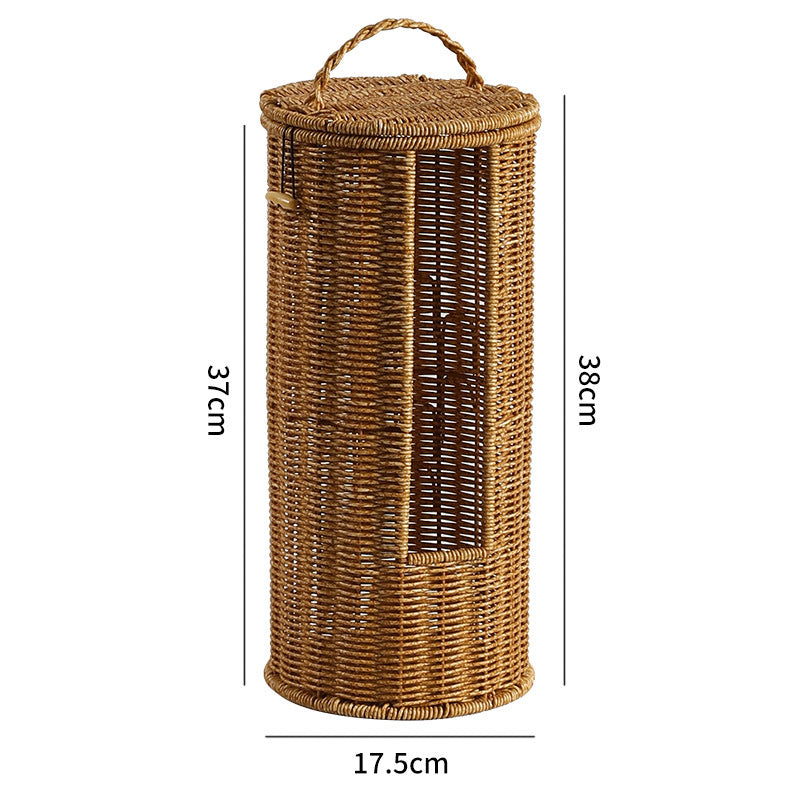 Decorative Woven Storage Cylinder Stornfield