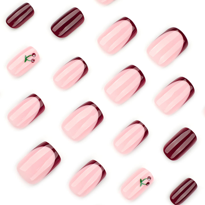 Artful nail extensions with elegant gradient and delicate accents Stornfield