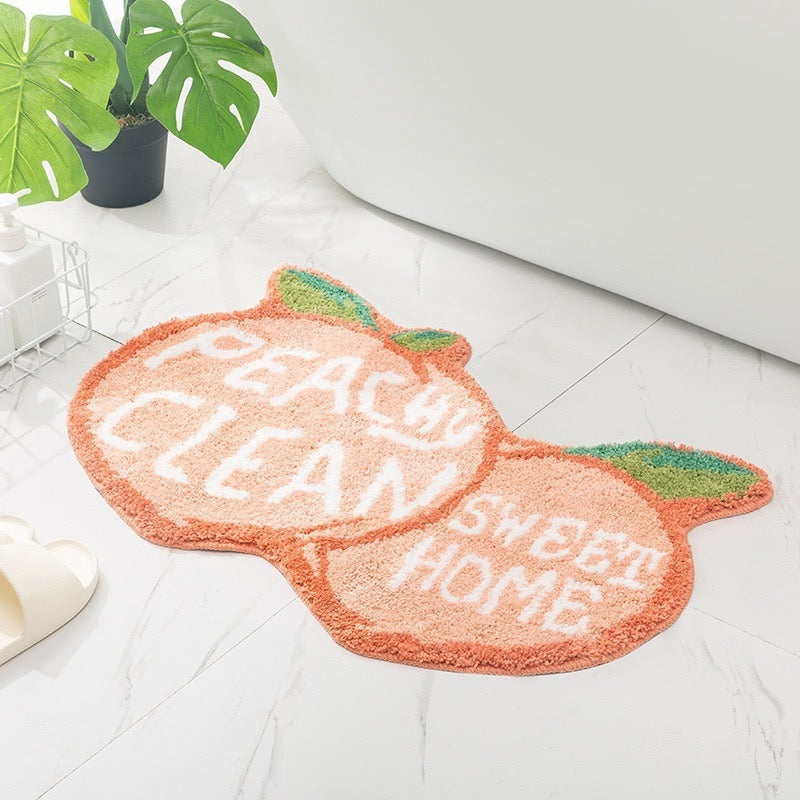 Elegant Bathroom Floor Mat