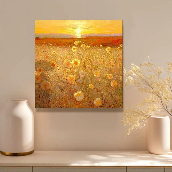 Scenic Winter Landscape Canvas Art