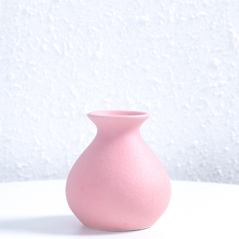 Modern Textured Ceramic Decorative Flower Vase Stornfeild