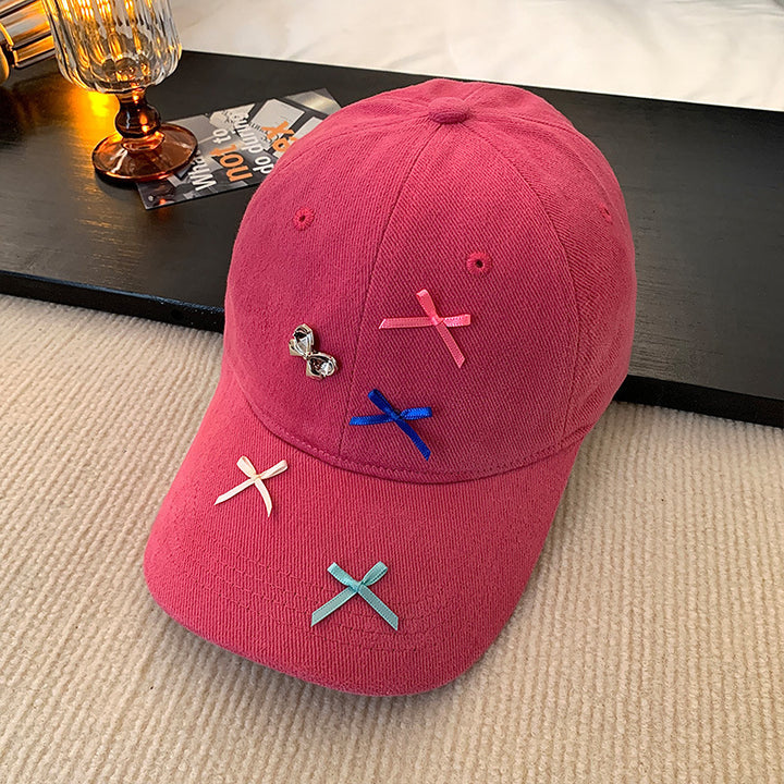Women's Embellished Ribbon-Accent Cap Stornfield