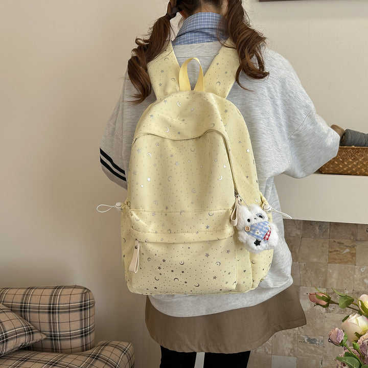 Backpack with Sparkling Stars and Modern Details Stornfield
