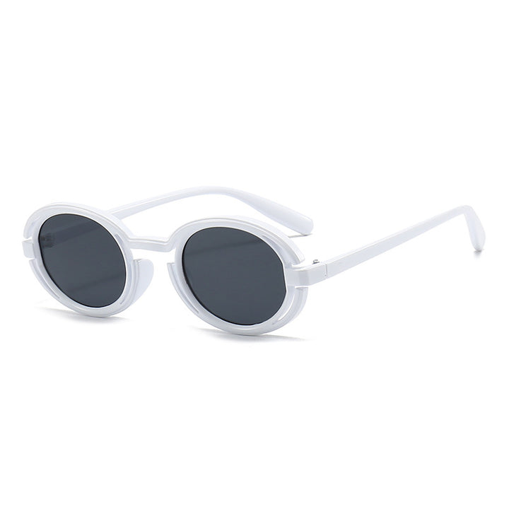 Ladies Round Sunglasses in Modern Retro Style Stornfield