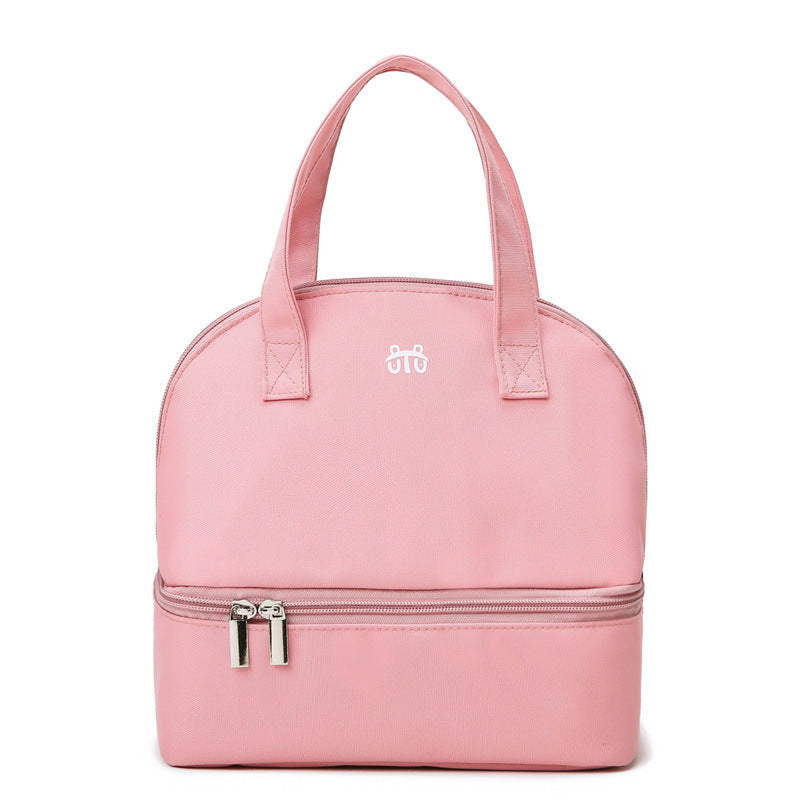 Women's insulated cooler bag with practical double zip design Stornfield