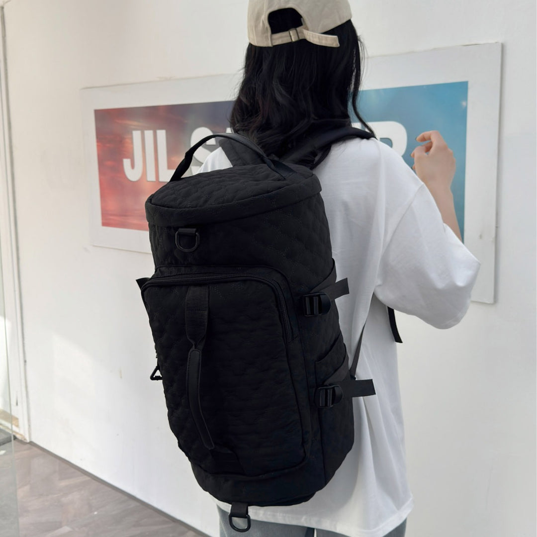 Quilted Multi-Functional Travel Backpack Stornfield