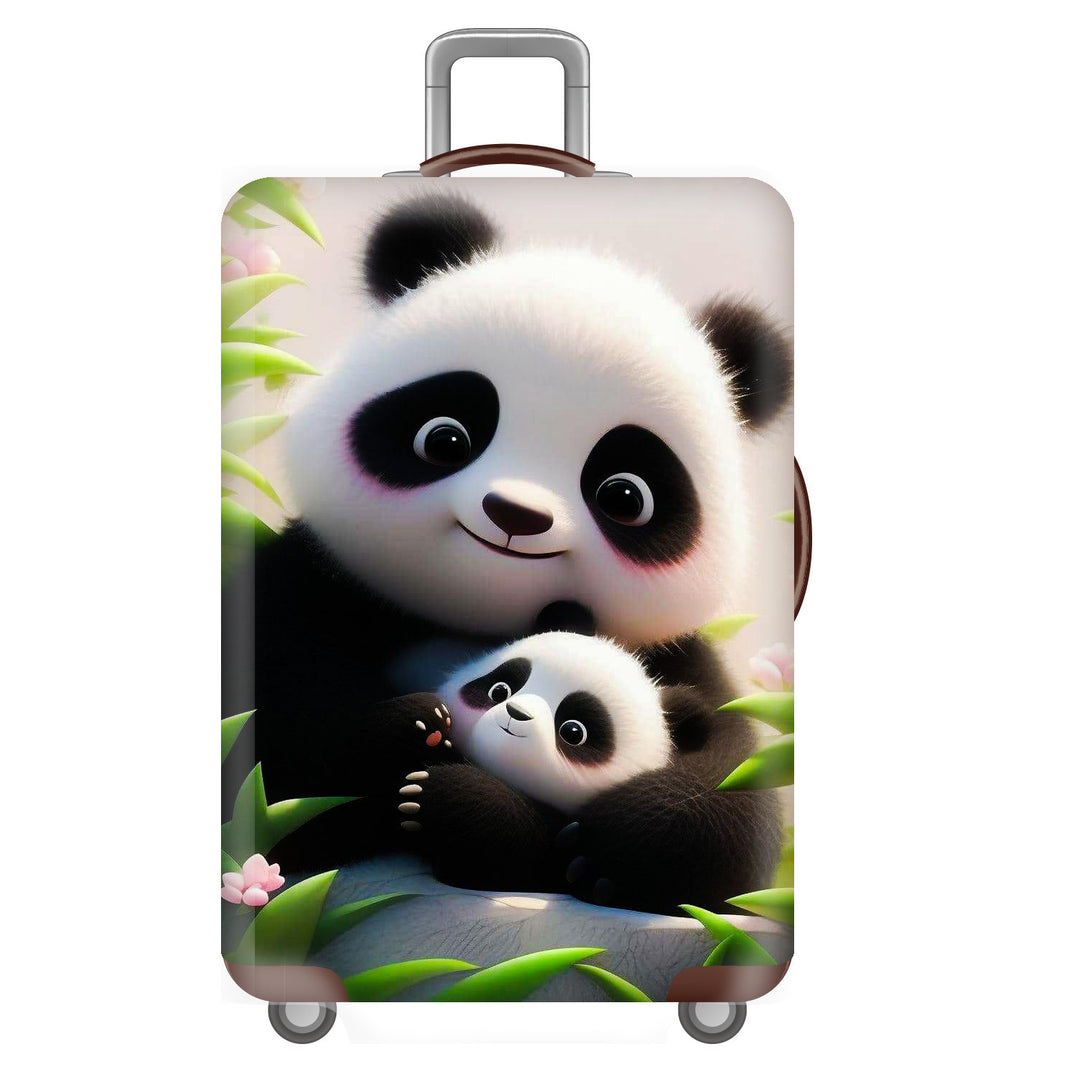 Unisex Hard-shell Travel Suitcase with Funny Panda Design Stornfield