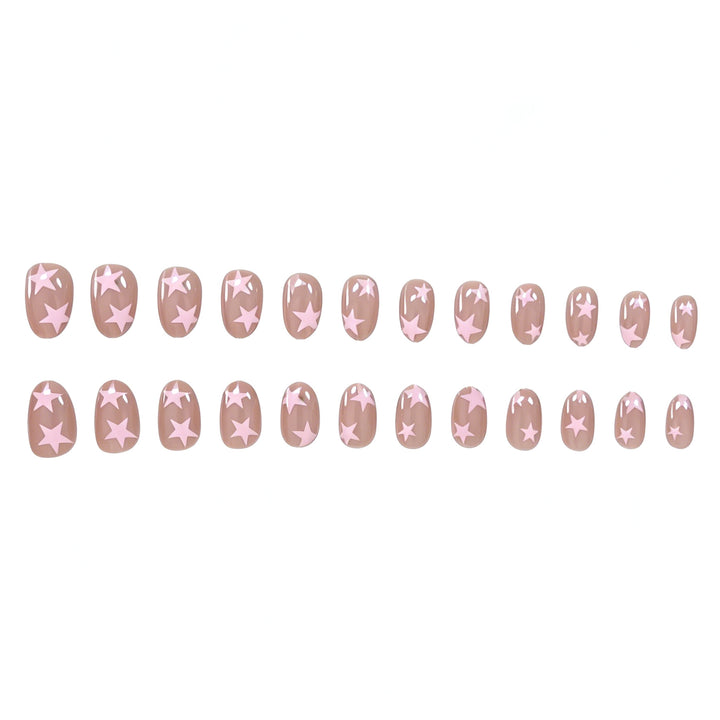 Artistic Star Pattern Nail Art Stornfield