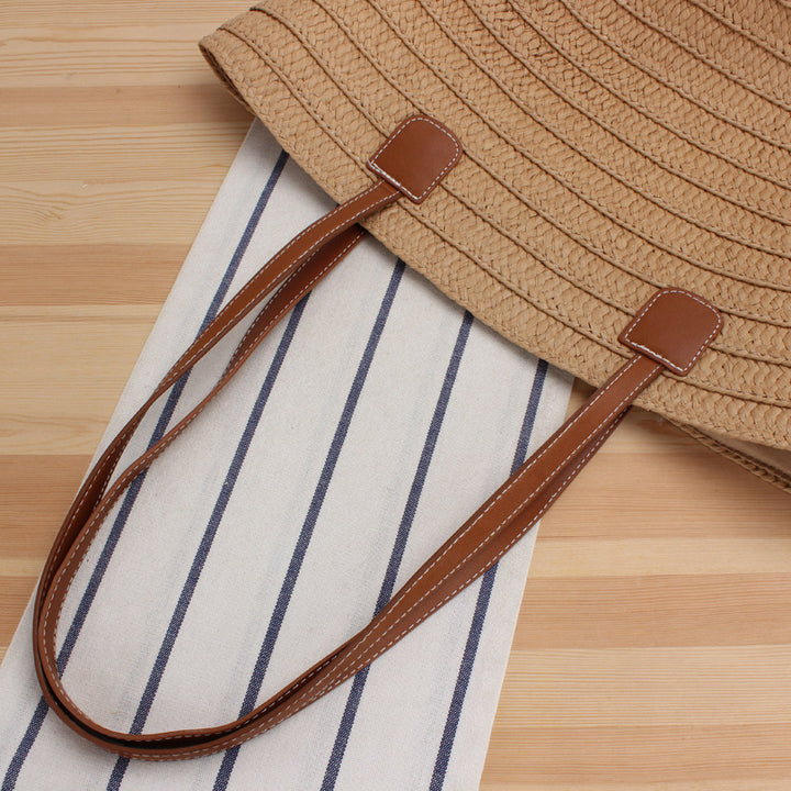 Beach bag in modern woven design Stornfield