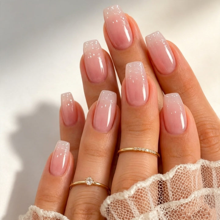 Elegant and Sparkling Artificial Fingernails Stornfield