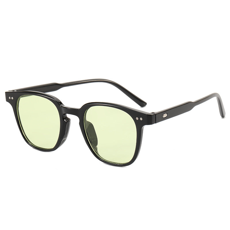 Women's fashionable square sunglasses with shiny frame Stornfield
