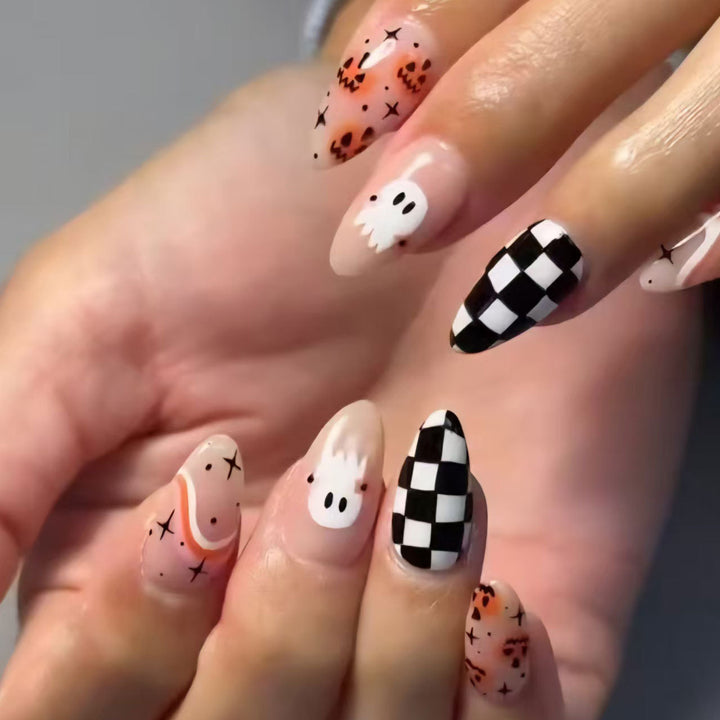 Creative Halloween Themed Nail Art Set