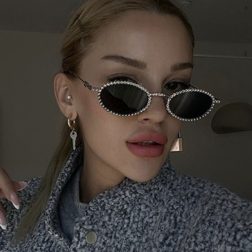 Women's extravagant sunglasses with original frame and modern lenses Stornfield