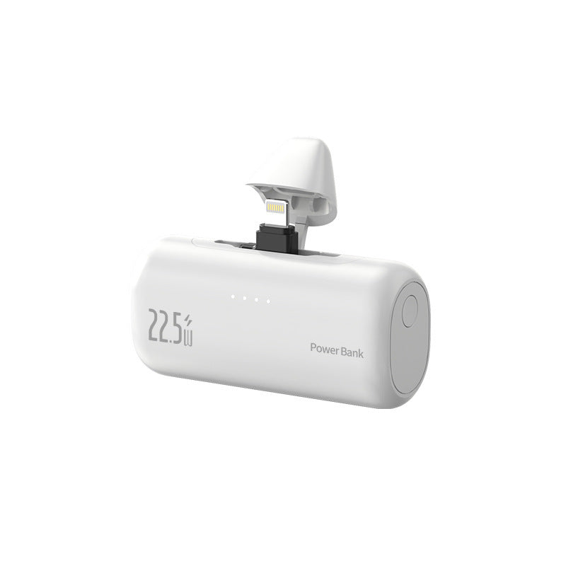 Ultra-compact power bank with integrated charging cable Stornfield