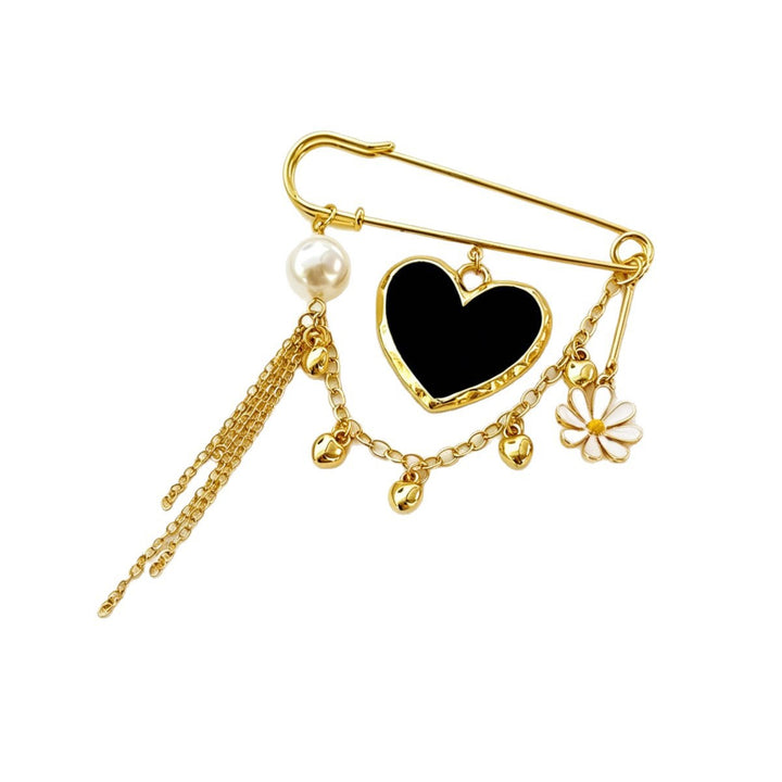 Elegant safety pin pendant Stornfield