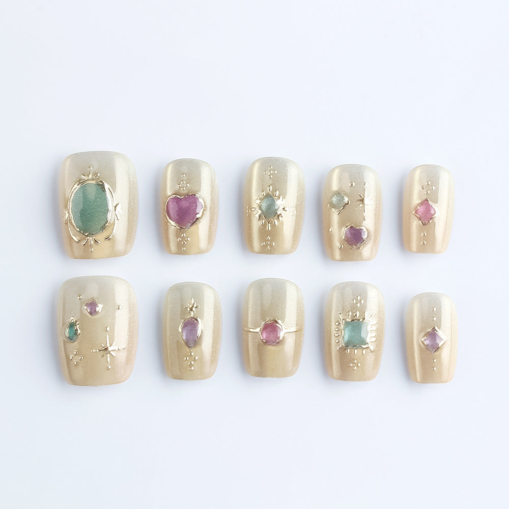 Decorative Press-On Nail Art Collection Stornfield