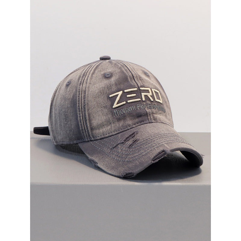 Men's Distressed Cotton Baseball Cap Stornfield 1784270076