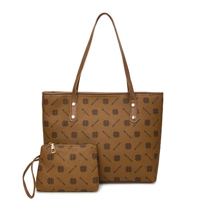 Chic Two-Piece Tote and Pouch Set
