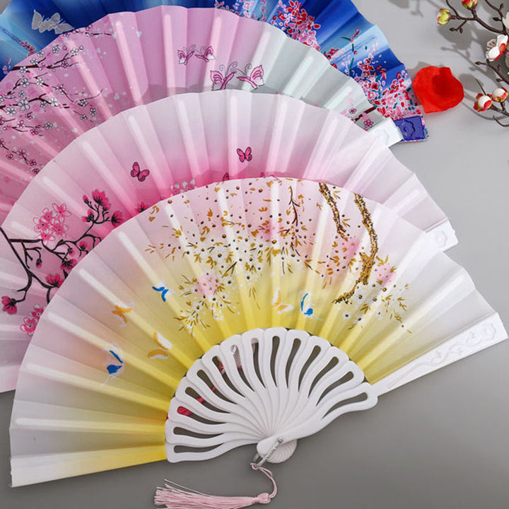 Ladies' artistically designed hand fan Stornfield