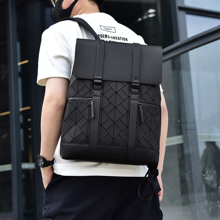 Modern Backpack in Geometric Design Stornfield