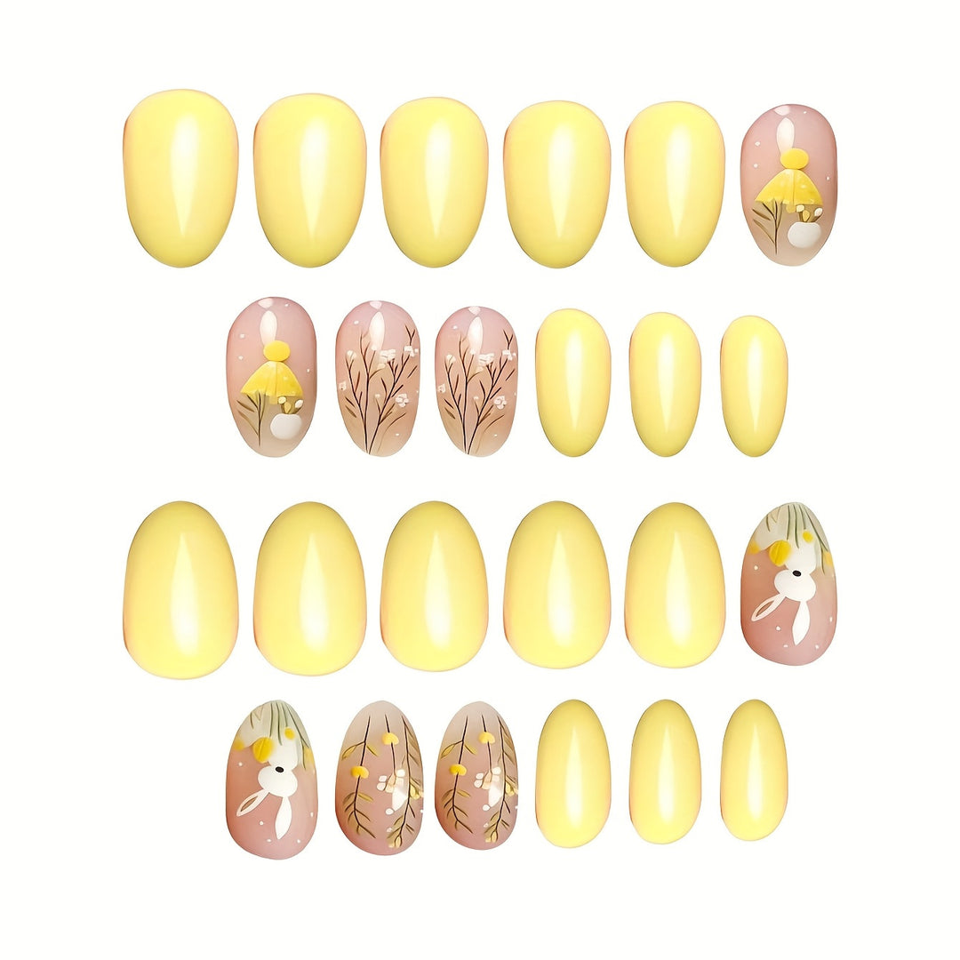Seasonal Themed Press-On Nail Art Stornfield