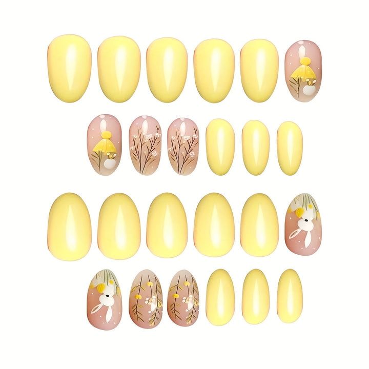 Seasonal Themed Press-On Nail Art Stornfield