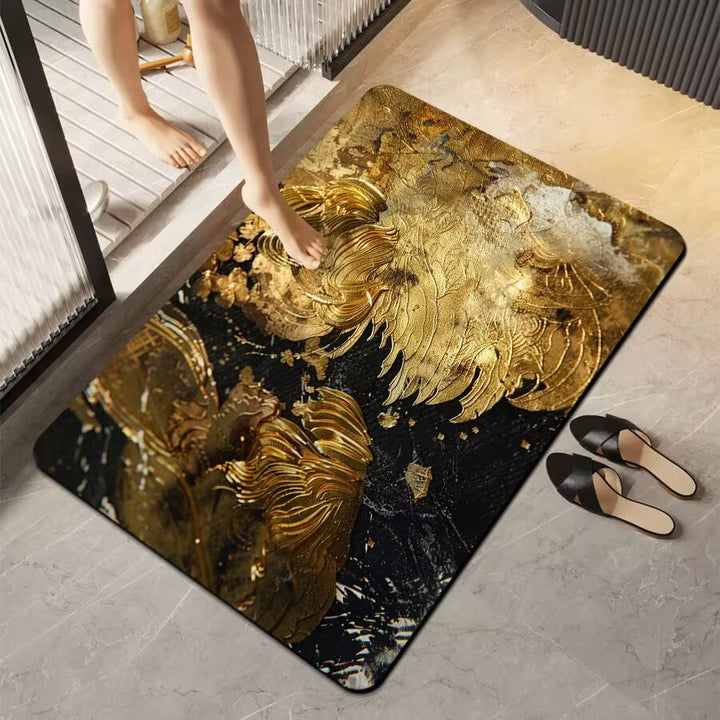 Luxurious Marble Finish Mat Stornfield