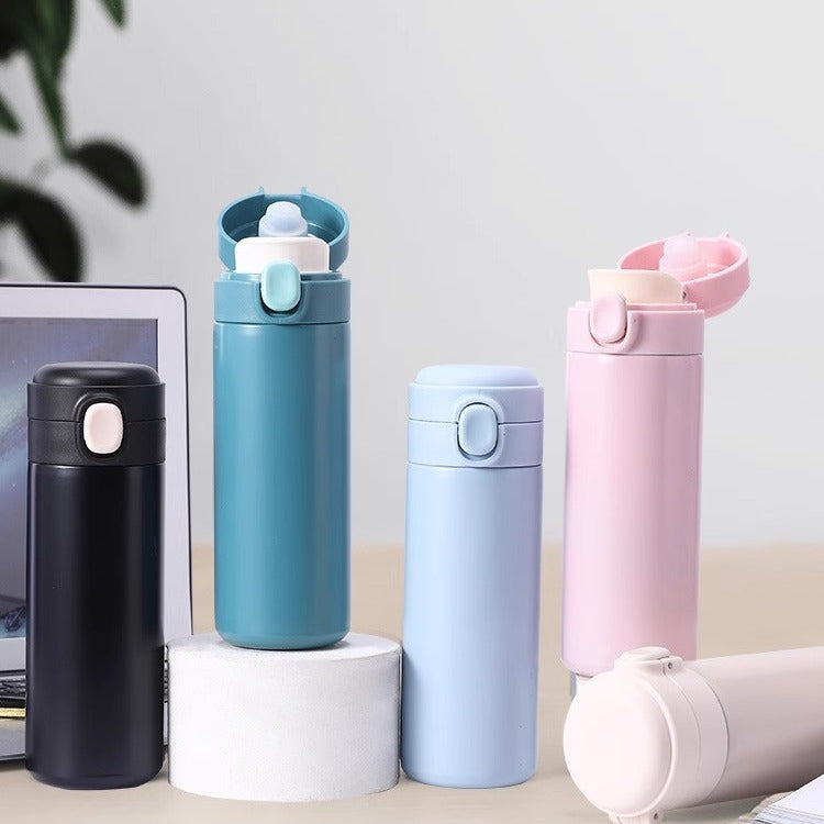 Women's insulated bottle with practical one-handed opening mechanism Stornfield