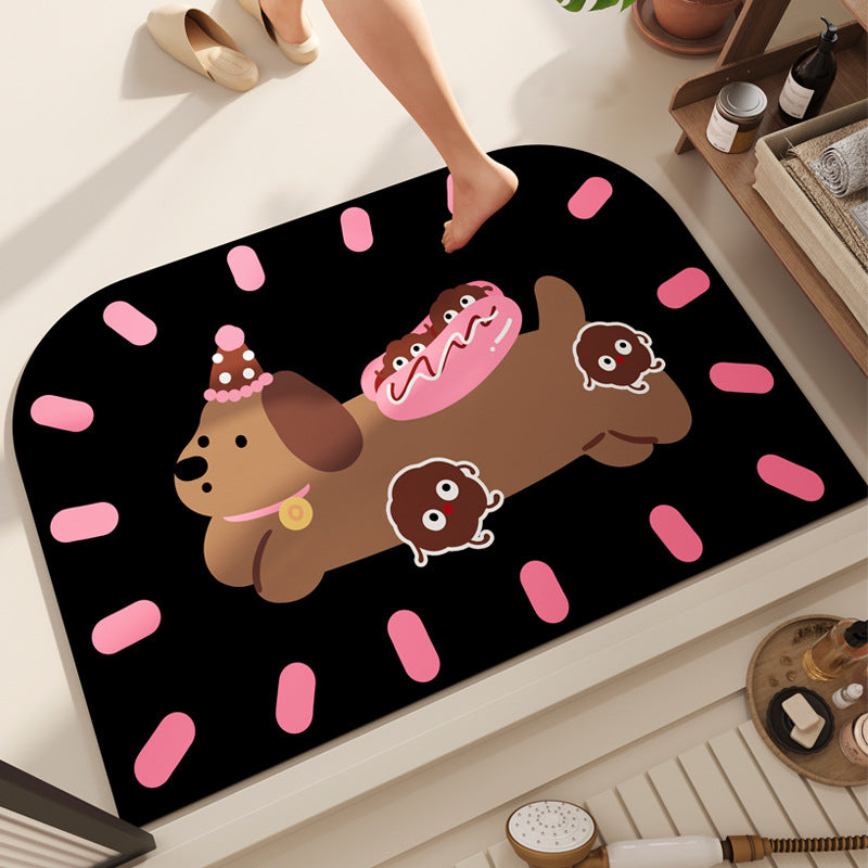 Round Floor Mat