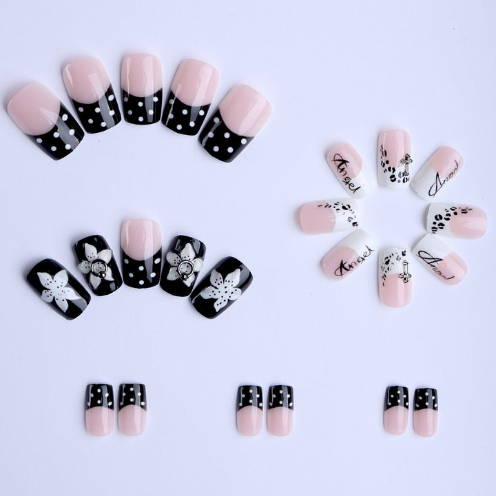 Artificial nails with Floral Design Stornfield