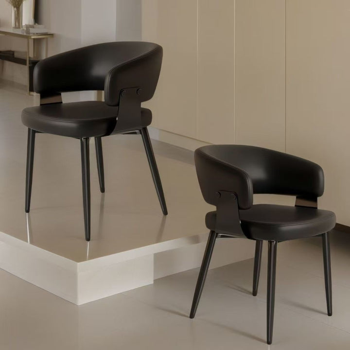 Contemporary Floral Accent Dining Chair Stornfield