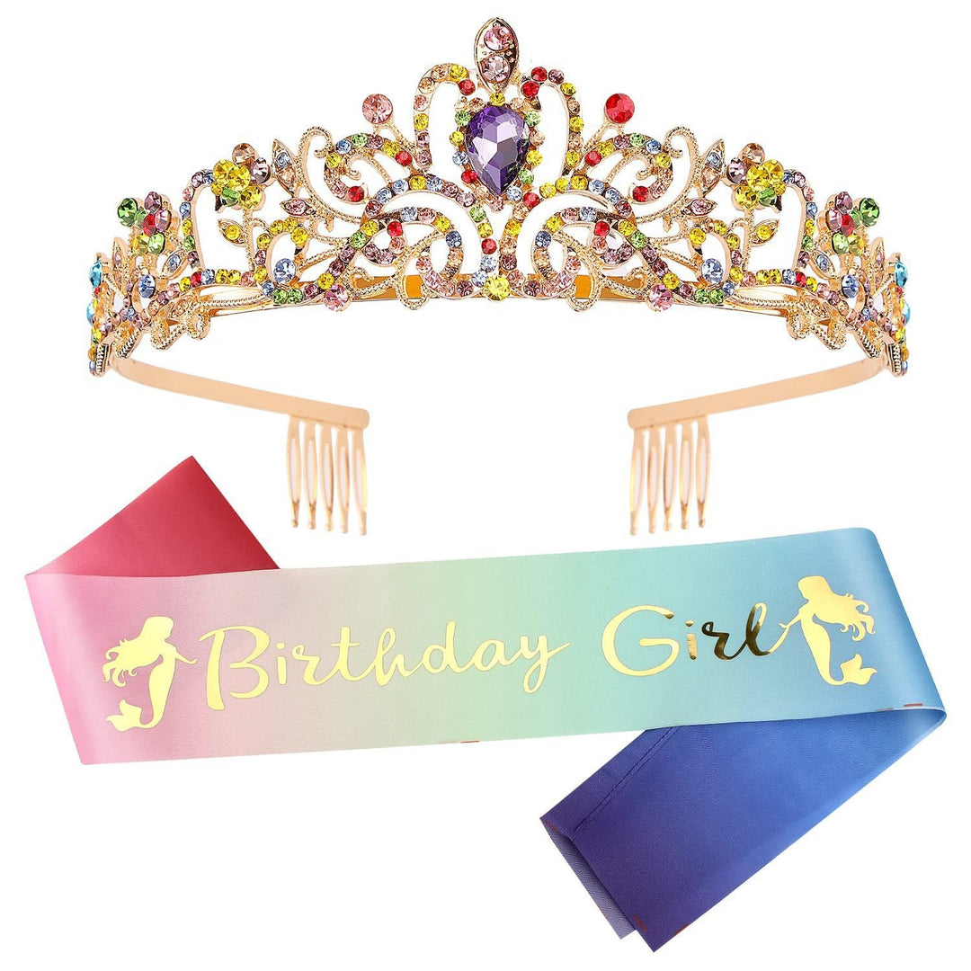 Ladies Glittering Tiara with Sparkling Rhinestones Stornfield