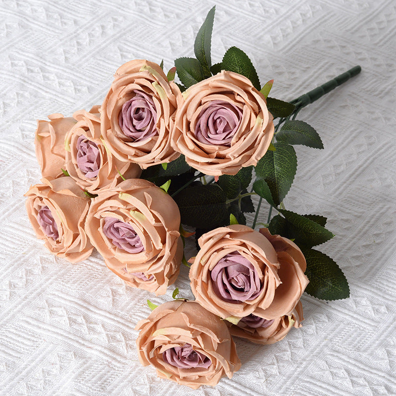 Silk Floral Rose Bouquet