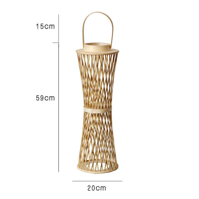 Elegant Lantern made of Rattan Stornfield