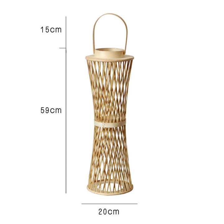Elegant Lantern made of Rattan Stornfield