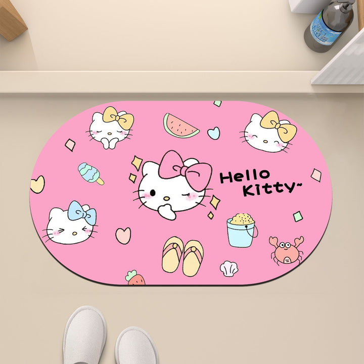 Cute Cartoon Character Bath Mat